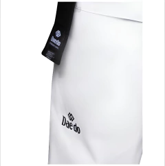 Dobok Daedo Gola Preta Aprovado WT - DaudtSport