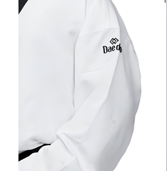 Dobok Daedo Ultra Competition Gola Preta Aprovado - DaudtSport