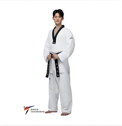 Dobok Daedo Ultra Competition Gola Preta Aprovado - comprar online