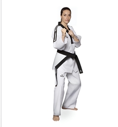 Dobok Daedo Competition Gola Preta - comprar online