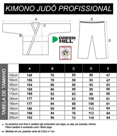 Imagem do Kimono de Judô Green Hill Advanced Branco