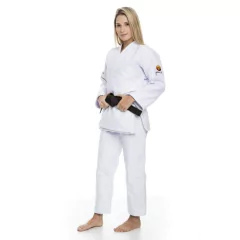 Kimono DRAGÃO Judo Adulto Export Branco na internet