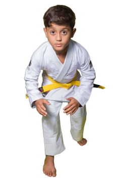 KIMONO BRAZIL COMBAT INFANTIL CLASSIC BRANCO