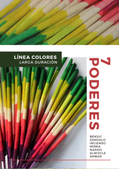 Sahumerios LÍNEA COLORES x 500 u.