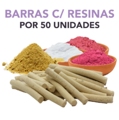 Sahumerios EN BARRA C/ RESINAS x 50 u.