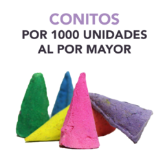 Sahumerios CONOS x 1000 u.