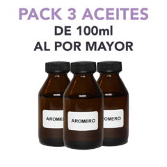 PACK 3 ACEITES 100ML