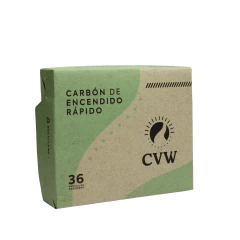 Carbones Vegetales Caja x 36 u. - Aromero