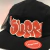 Gorra Supreme negro 5 paneles