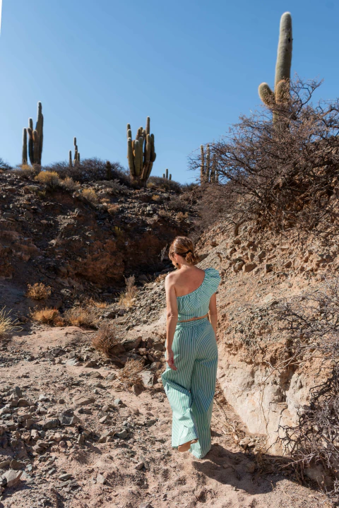 Pantalon Gardenia - Rayas - comprar online