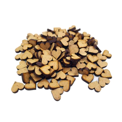 Mini Corações em MDF - comprar online