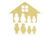 Porta-chaves Família