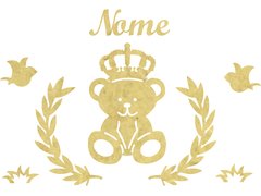 Painel Completo Parede Quarto Infantil - Urso