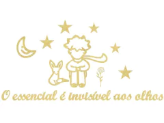 Painel Completo Parede Quarto Infantil - O Pequeno Príncipe
