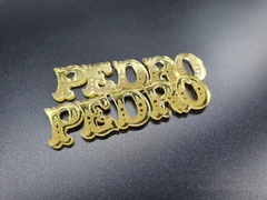 Nomes Acrilico Espelhado Circo Enfeite Personalizados
