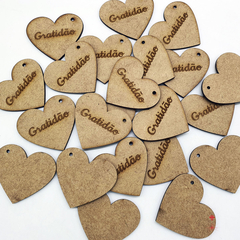 50 Apliques Coração Tag 5x4,4cm Mdf Cru Artesanato Gratidão na internet