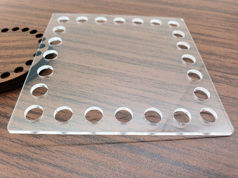 BASE MAXI CROCHÊ - QUADRADO - ACRILICO