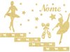 Painel Completo Parede Quarto Infantil - Bailarina