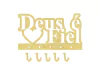 Porta-chaves "Deus é fiel"