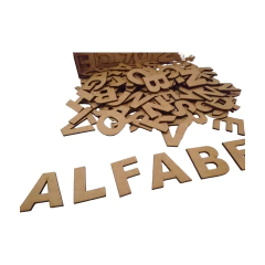 Caixa com 5 alfabetos completos (130 letras) na internet