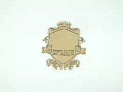 Brasão para Caixinha de Casamento - BM18