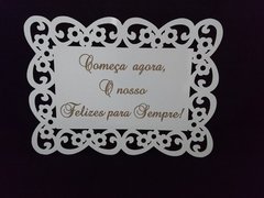 Plaquinha Casamento