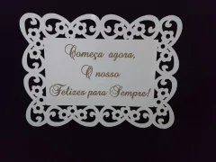 Plaquinha Casamento