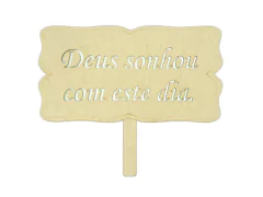 Plaquinha Casamento - comprar online