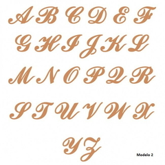 Aplique Letras 3cm - comprar online