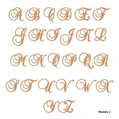 Aplique Letras 3cm na internet