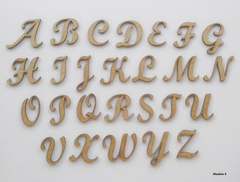Aplique Letras 3cm - Amábile Laser