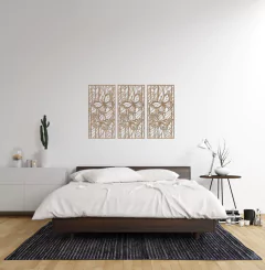 Conjunto de Quadros Decorativos 3 peças - Q03 - loja online