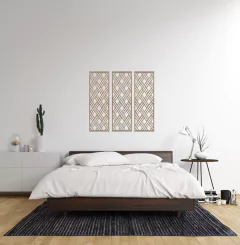 Conjunto de Quadros Decorativos 3 peças - Q23 na internet