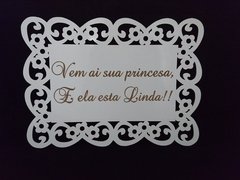 Plaquinha Casamento