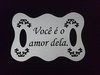 Plaquinha Casamento
