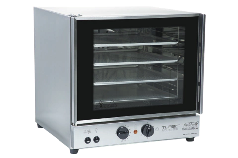 Forno Turbo Elétrico Tita 220V Mais Potente da Categoria - Corpo Inox - 8 Controles de altura