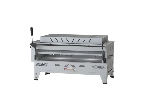 Forno de Pizza Grill Fixo Itajobi 100x50 cm 3 Infravermelhos Refratário