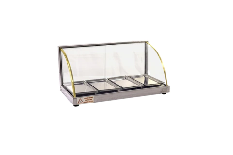 Estufa para Salgados Curva Linha Tita com 4 Bandejas