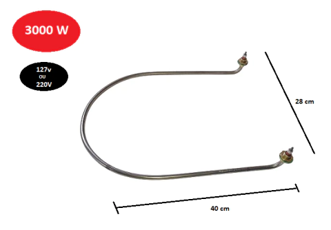 Resistência Para Carro Buffet Self-Service 3000W
