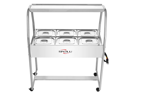 Buffet Térmico Spolu 6 Cubas 127V SPL-506