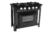 Fogão 2 Bocas Baixa Pressão Linha Bravo Venancio BR2B Preto + Forno