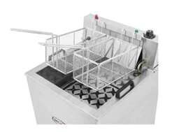 Fritadeira Elétrica Água e Óleo 25 Litros Industrial Becker Go 5000W Inox - 220V