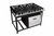Fogão 6 Bocas Baixa Pressão com Forno Pequeno 54L - Perfil 7 - 30x30 3QS/3QD - Cristal Aço