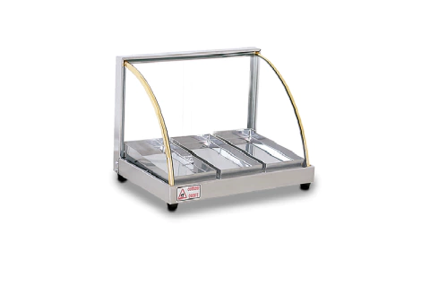 Estufa para Salgados Curva Linha Tita com 3 Bandejas