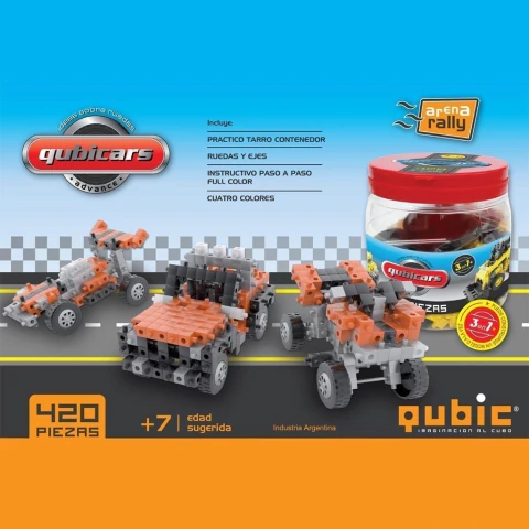 Qubic Qubicars - Arena Rally 420 Piezas