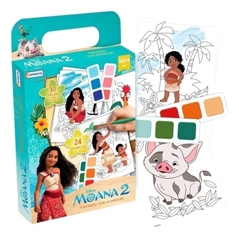 Pintando con Acuarelas Moana2