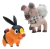 Pokemon Battle Figure: Tepig + Rockruff 6 cm - comprar online