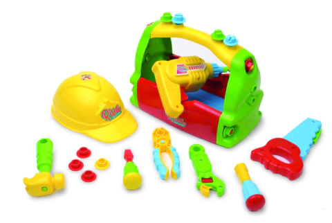 Caja de Herramientas con Casco