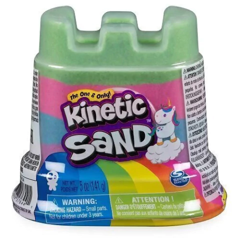 Kinetic Sand - Castillo Contendedor de Arena Arcoiris