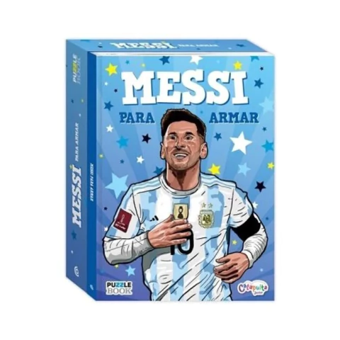 Messi Campeón del Mundo Para Armar - Puzzlebook